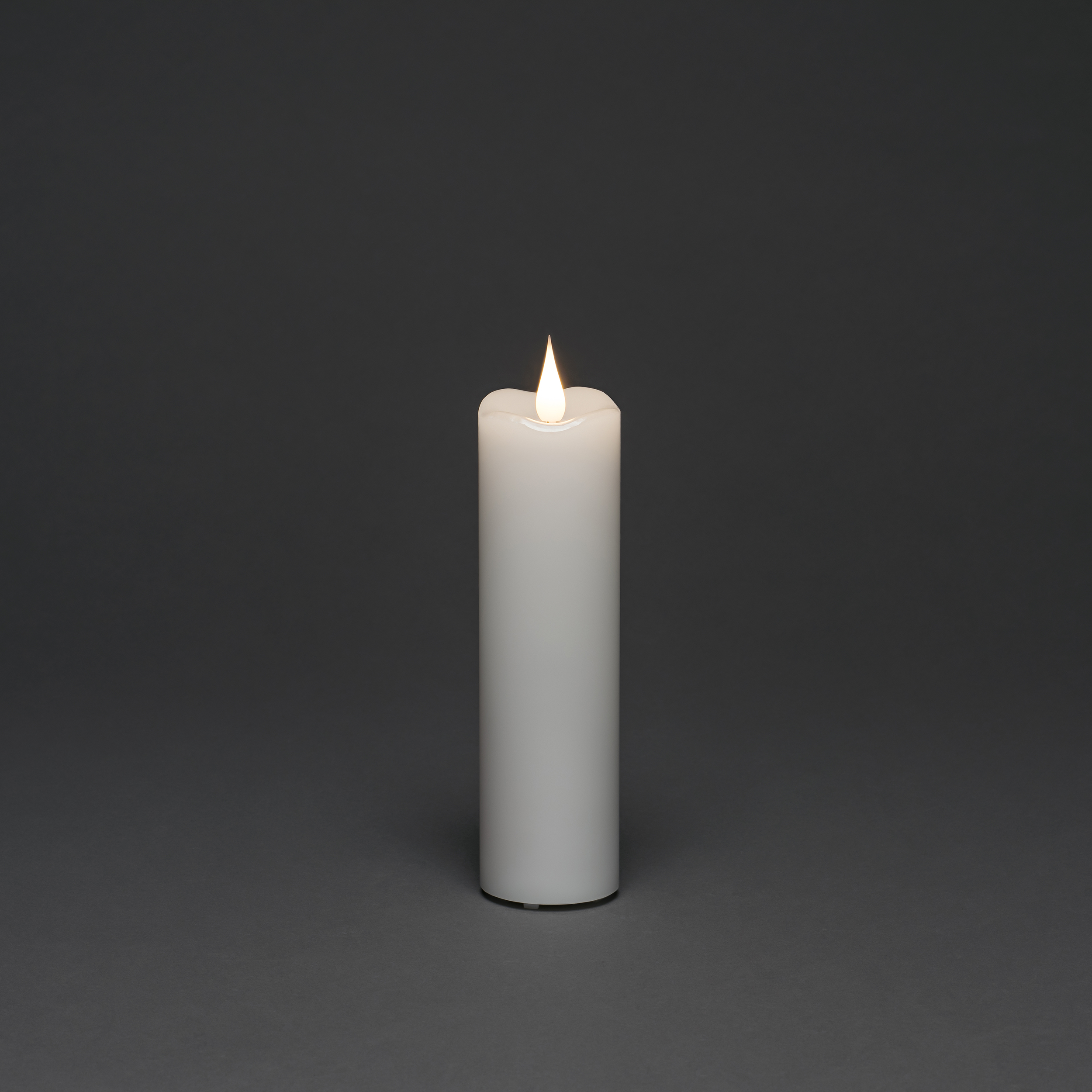 Vaxljus Gnosjö Konstsmide 5x17,8 cm LED Vit