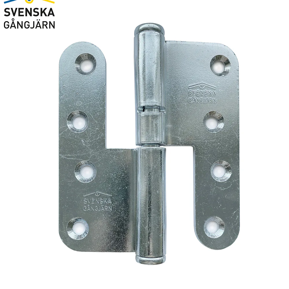 Gångjärn 3228-110 Hö förzinkat 100 st/frp Höger, Elförzinkad, Standard knopp