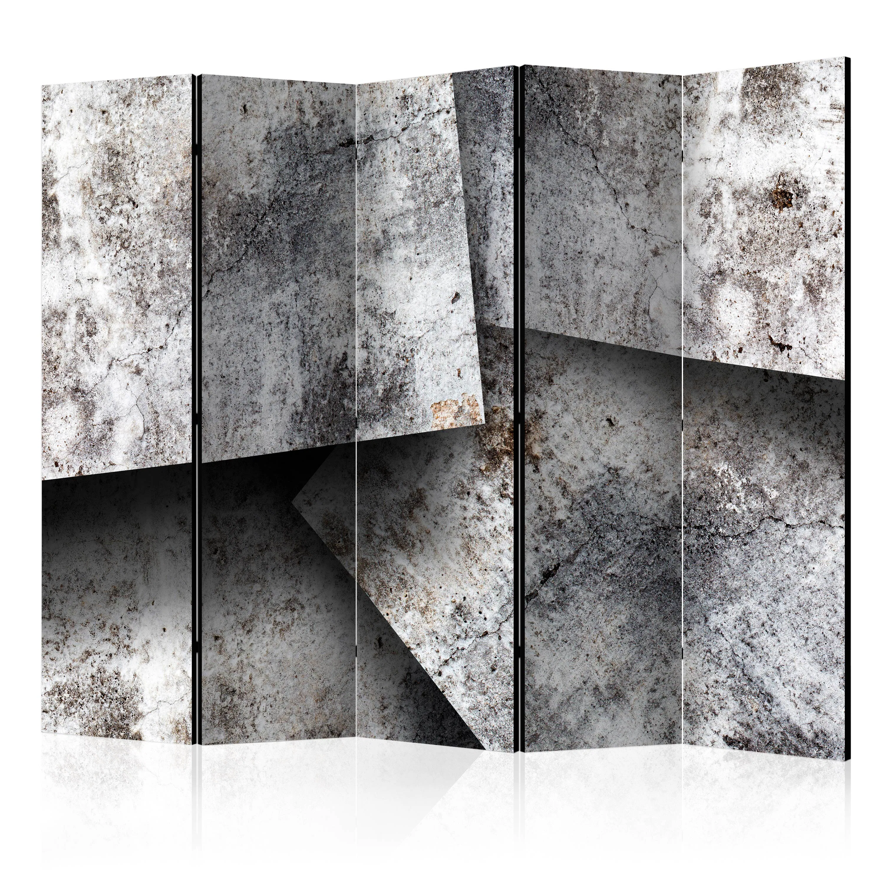 Rumsavdelare Skärmvägg Arkiio Concrete Cards II 225x172 cm