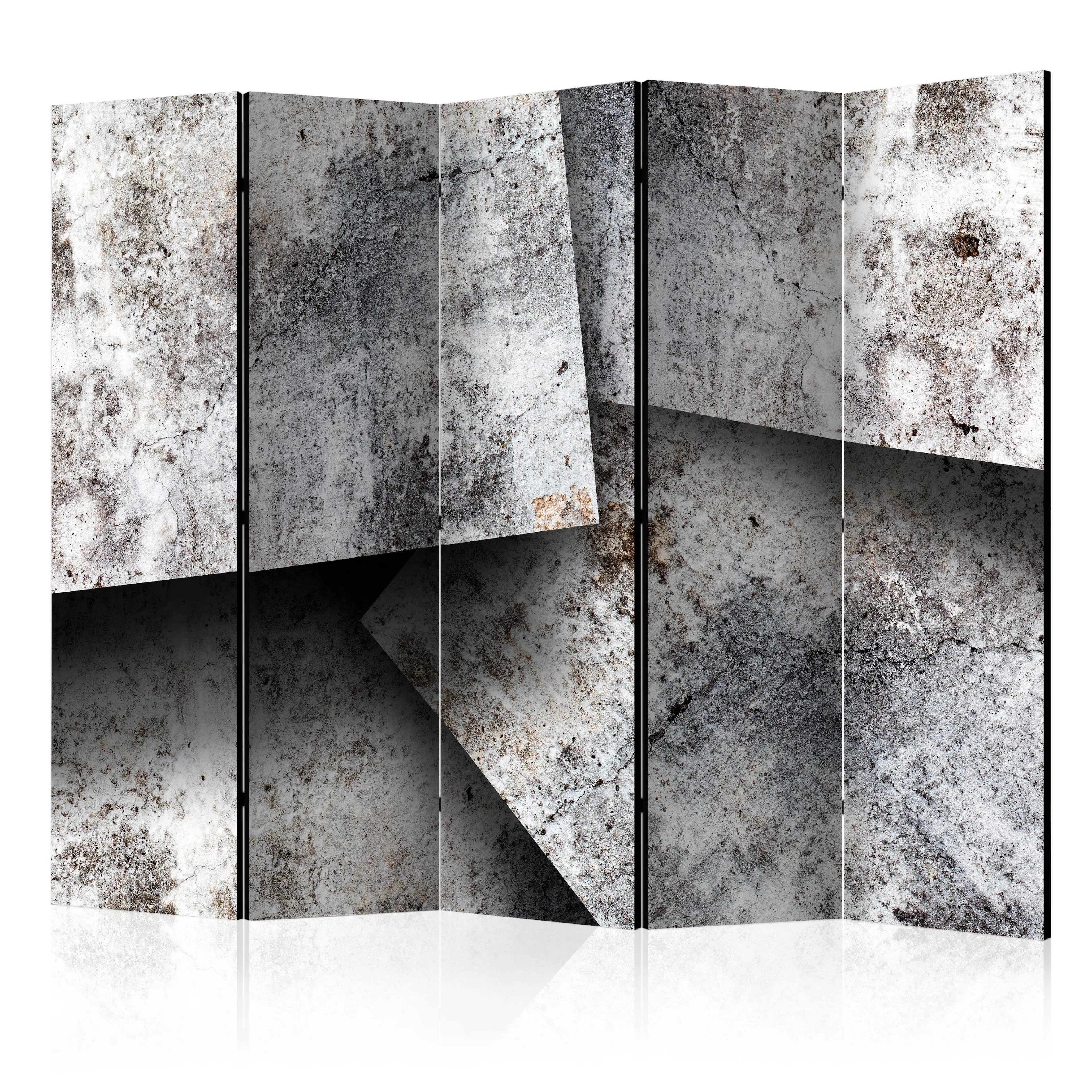 Rumsavdelare Skärmvägg Arkiio Concrete Cards II 225x172 cm
