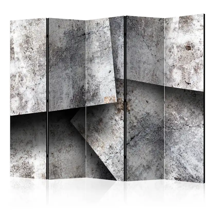 Rumsavdelare Skärmvägg Arkiio Concrete Cards II 225x172 cm