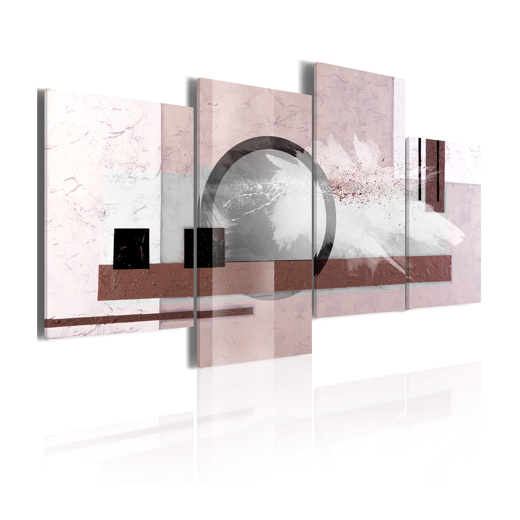 Tavla Arkiio Abstraktion Med En Pärla 80x45