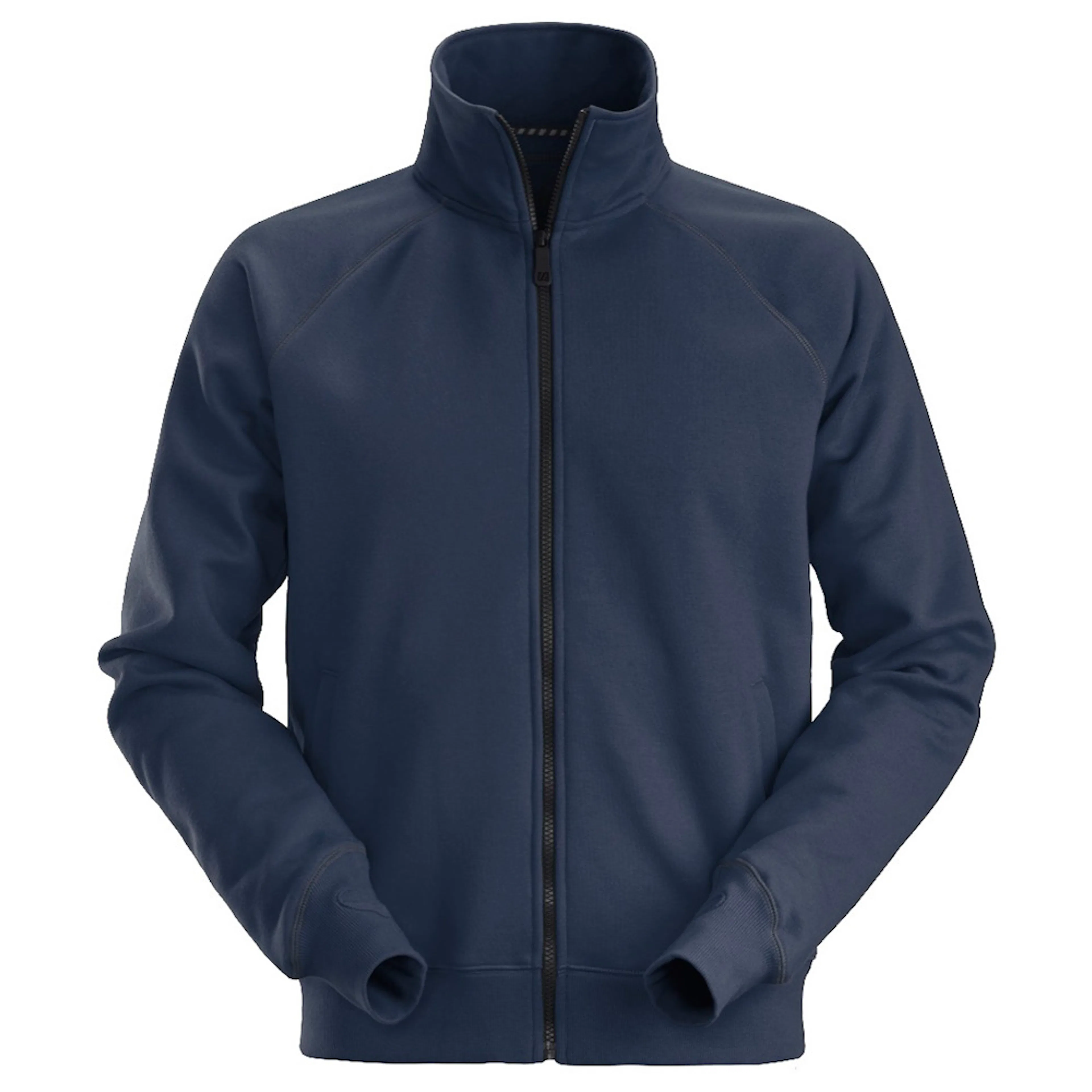 Jacka Sweatshirt hel zip Storlek: S, Färg: Navy