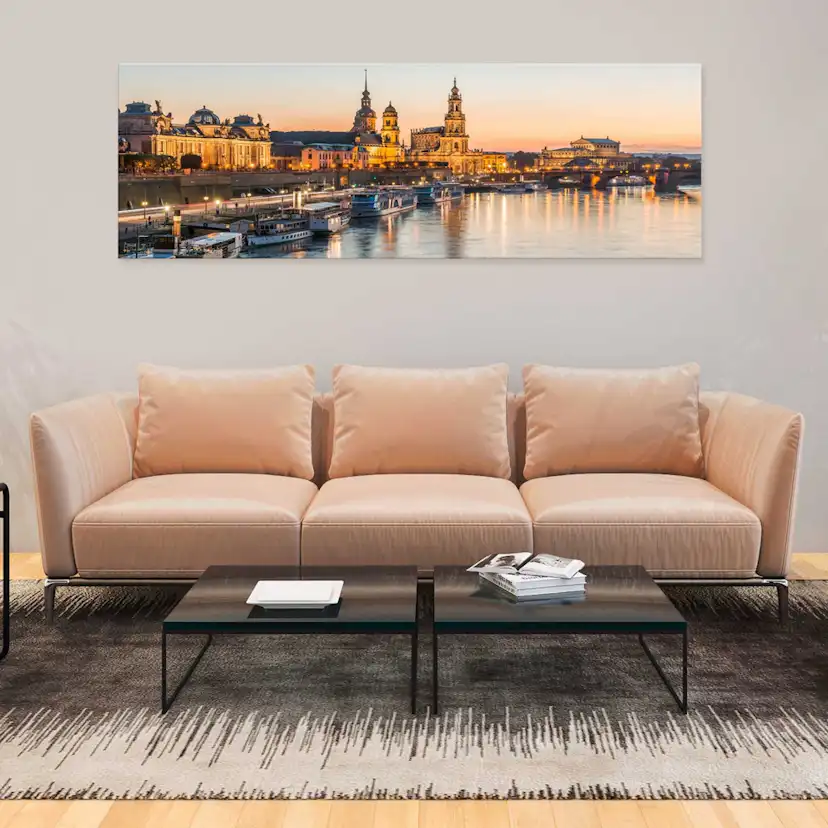 Tavla - Beautiful Dresden 150x50 150x50 cm