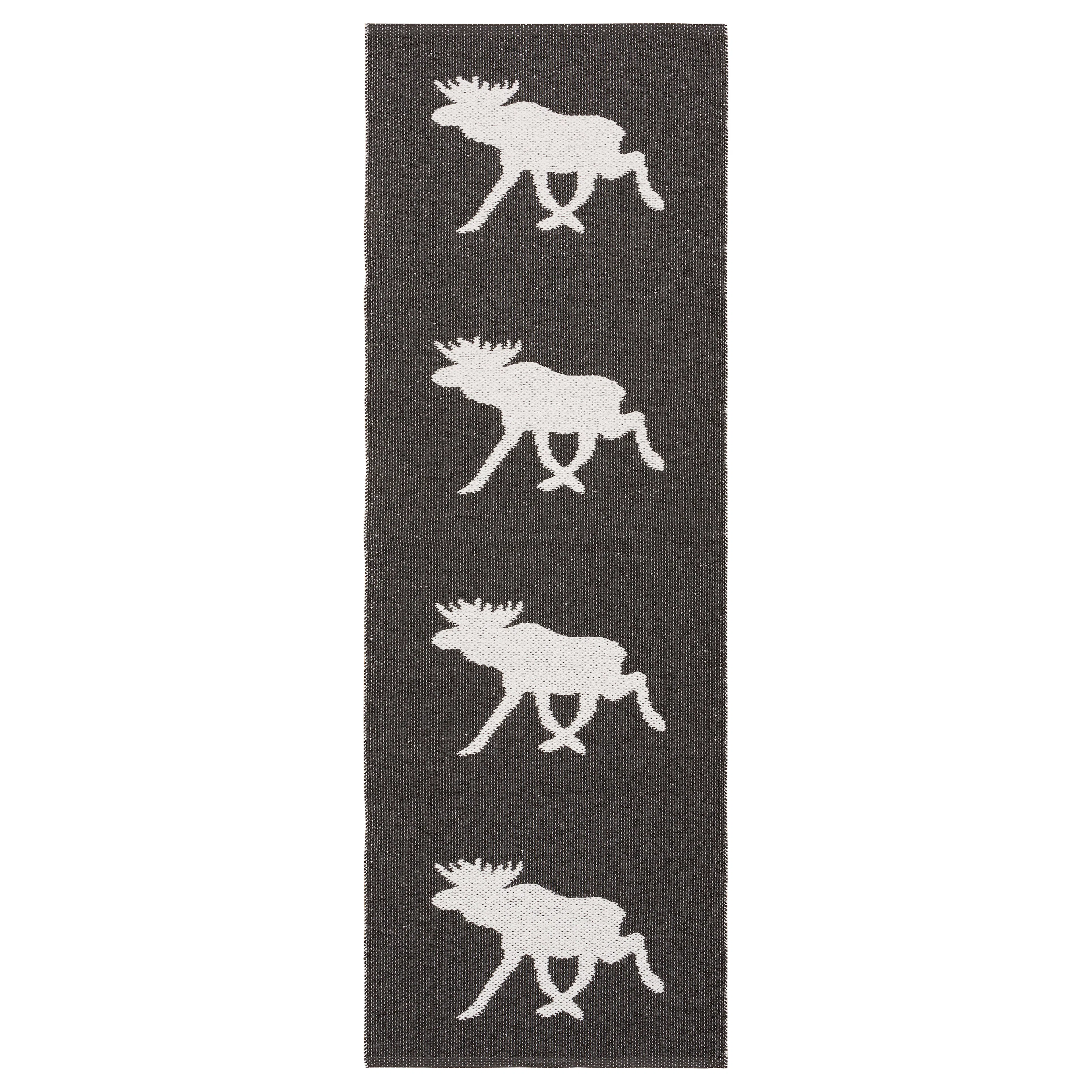 Plastic Moosse Black 250x70 Svart, 70x250 cm