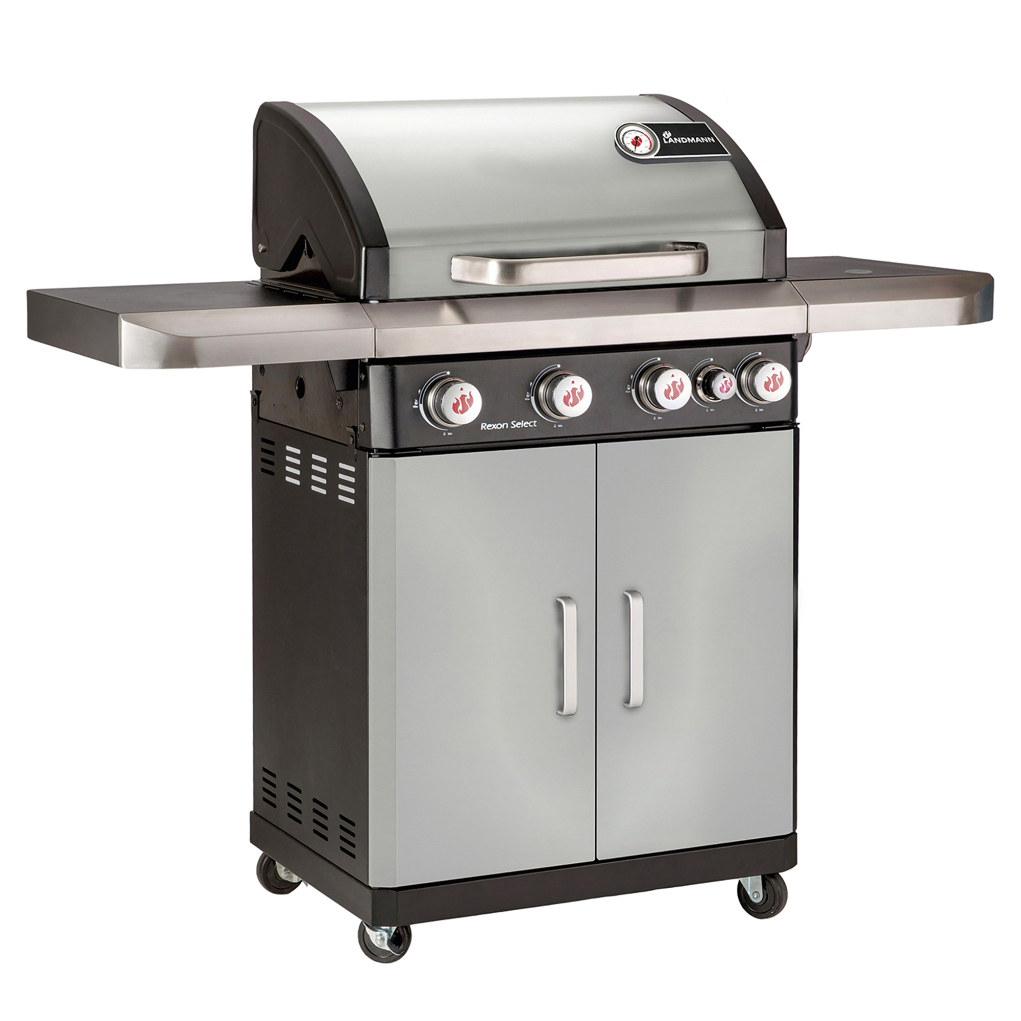 Gasolgrill Landmann Rexon Select PTS 4.1 Stainless Steel