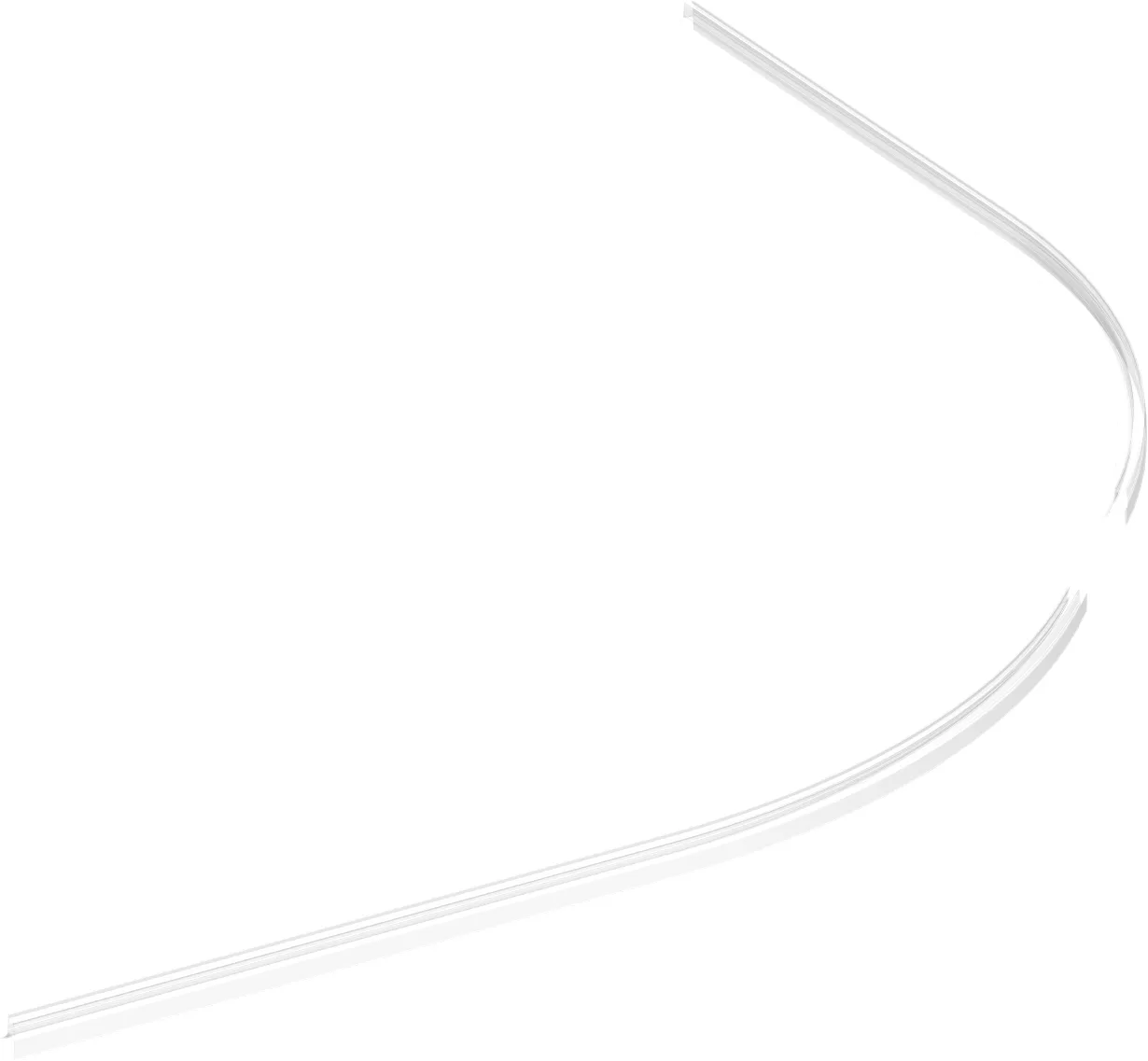 Dropplist Dansani till Halvrunda Dörrar 2-pack