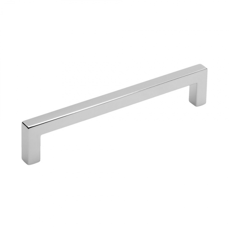 Handtag 0143 Krom 137 mm Krom, Längd: 137 mm, CC-mått: 128 mm