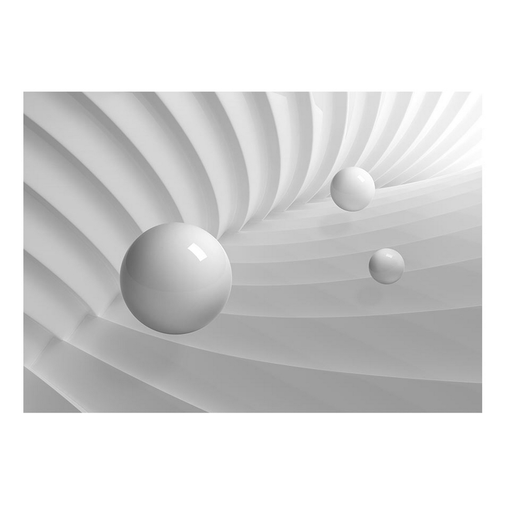 Fototapet Arkiio Självhäftande White Symmetry