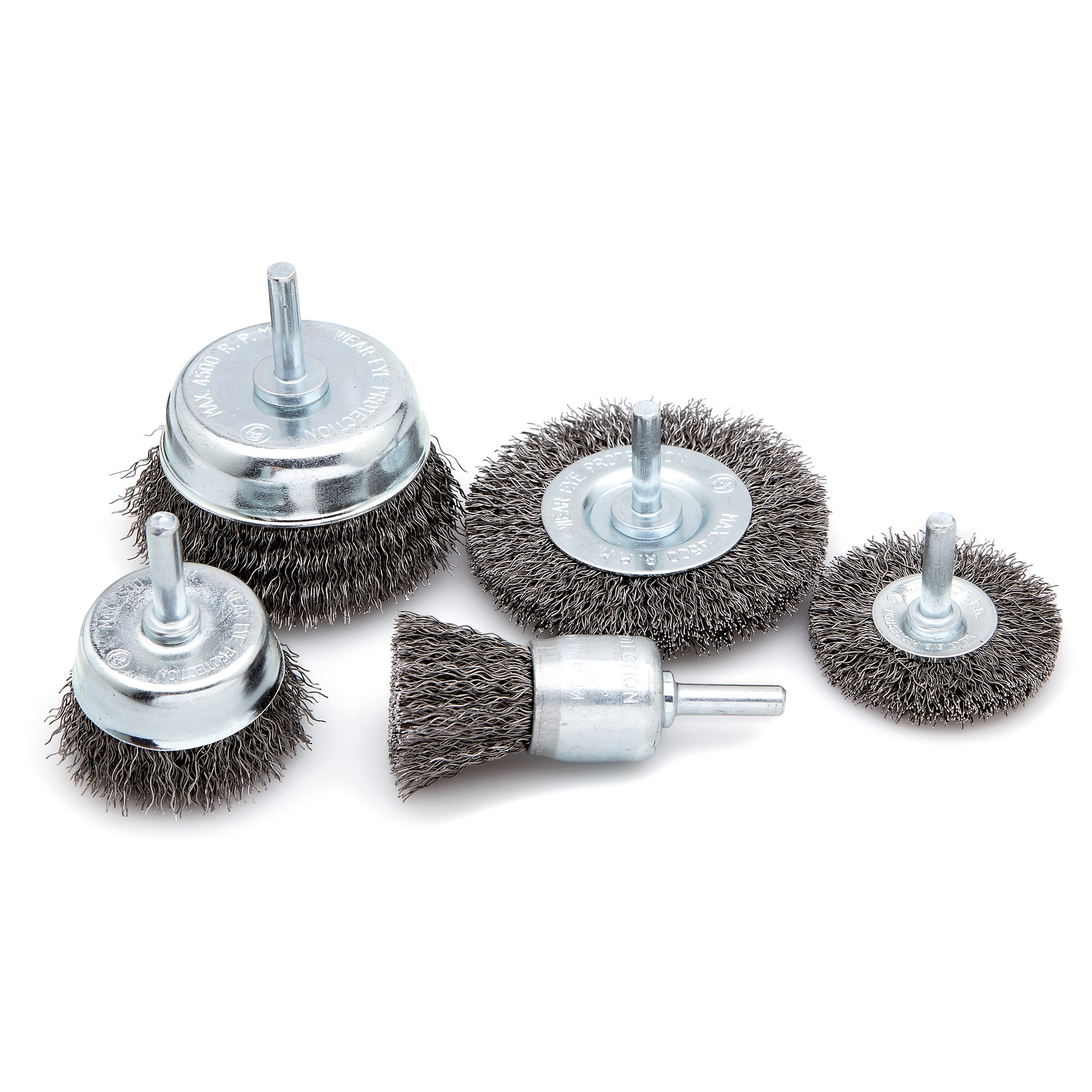 Stålborstset ETC 5DEL