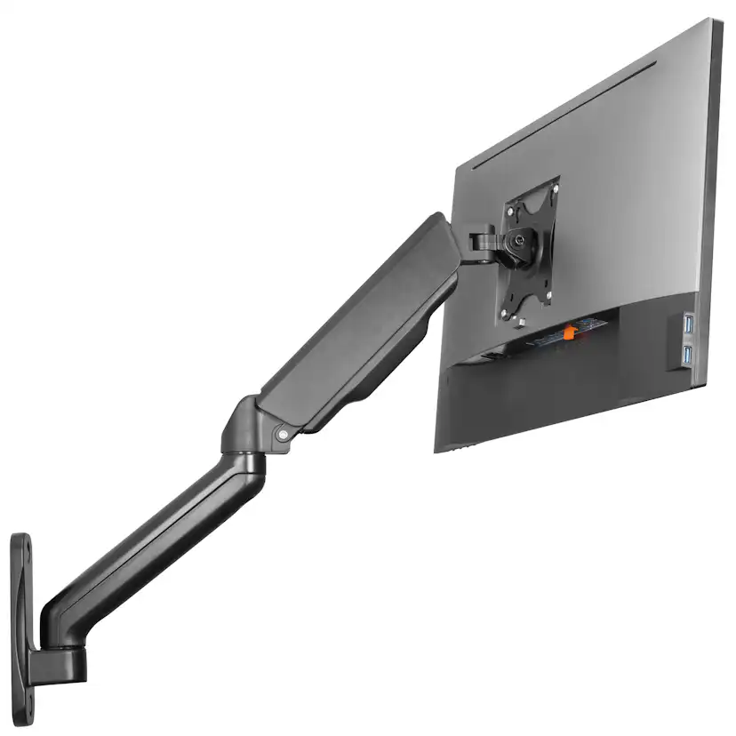 Monitorarm LogiLink Väggfäste 17-32 tum Gasfjädrad 450 mm