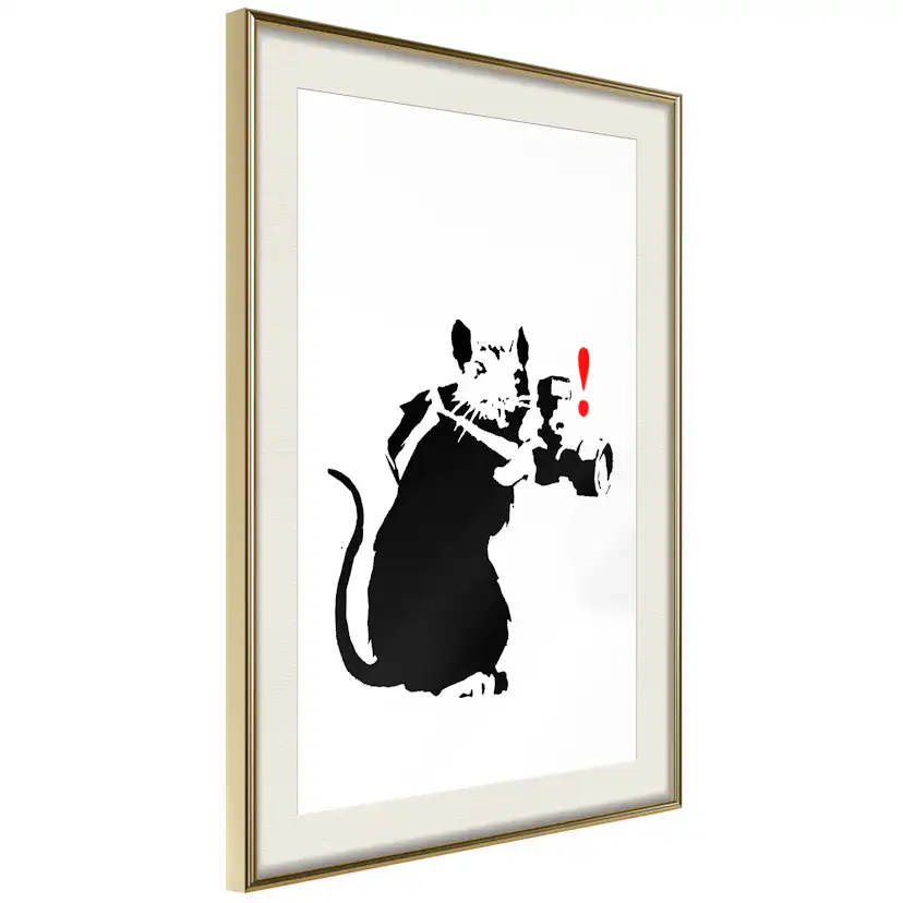 Poster Artgeist Affisch Rat Photographer