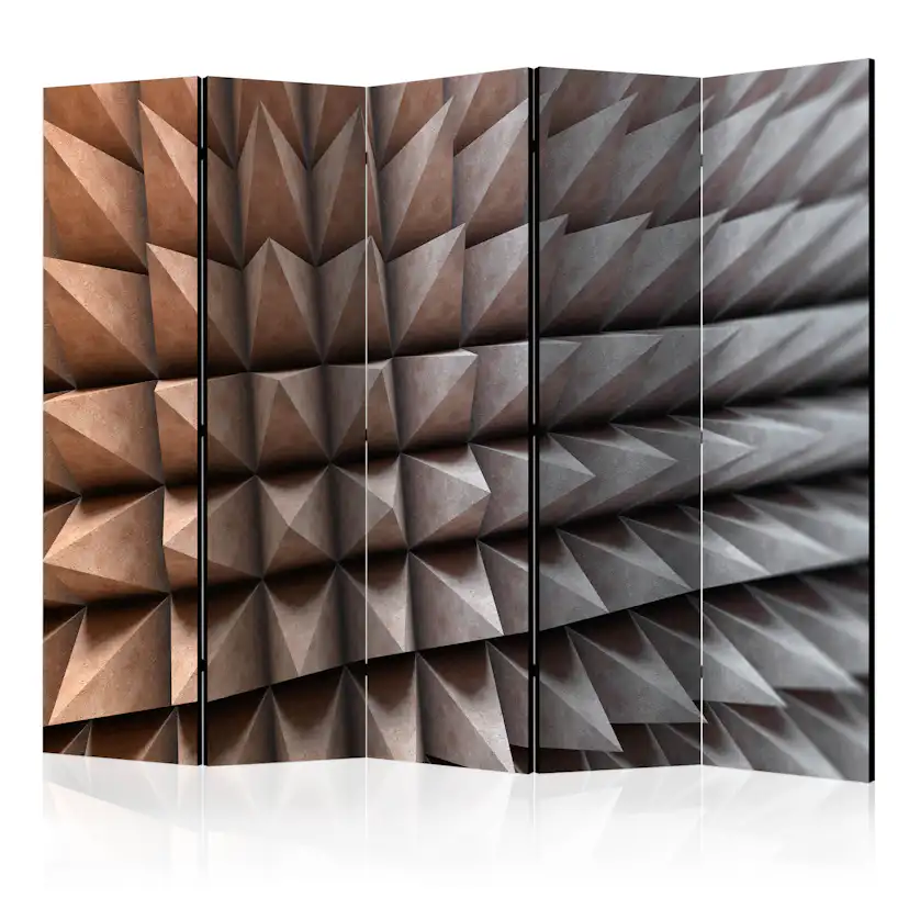 Rumsavdelare Skärmvägg Arkiio Steel Defense II 225x172 cm