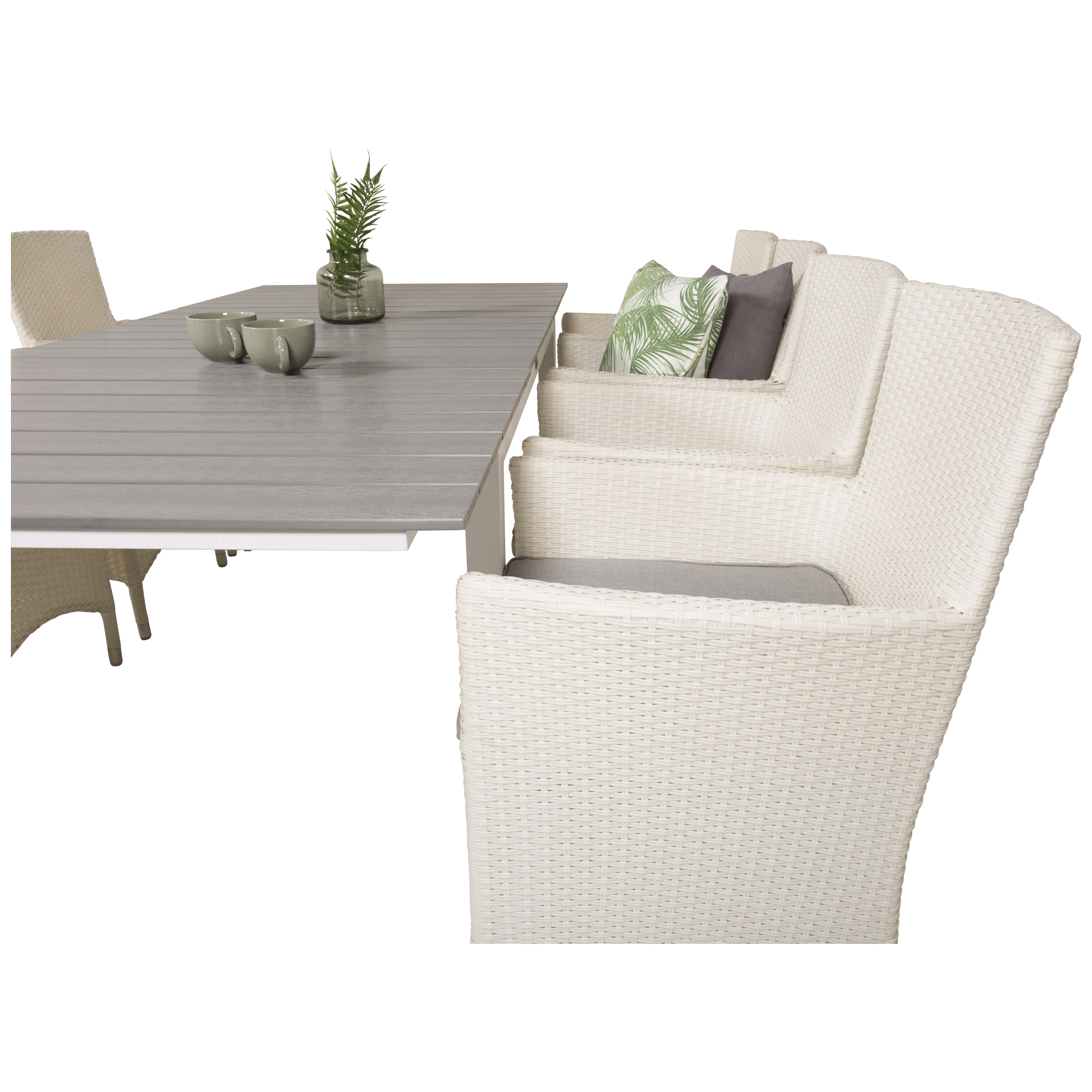 Matgrupp Venture Home Lova 160/240 med 8 Milwa Stolar
