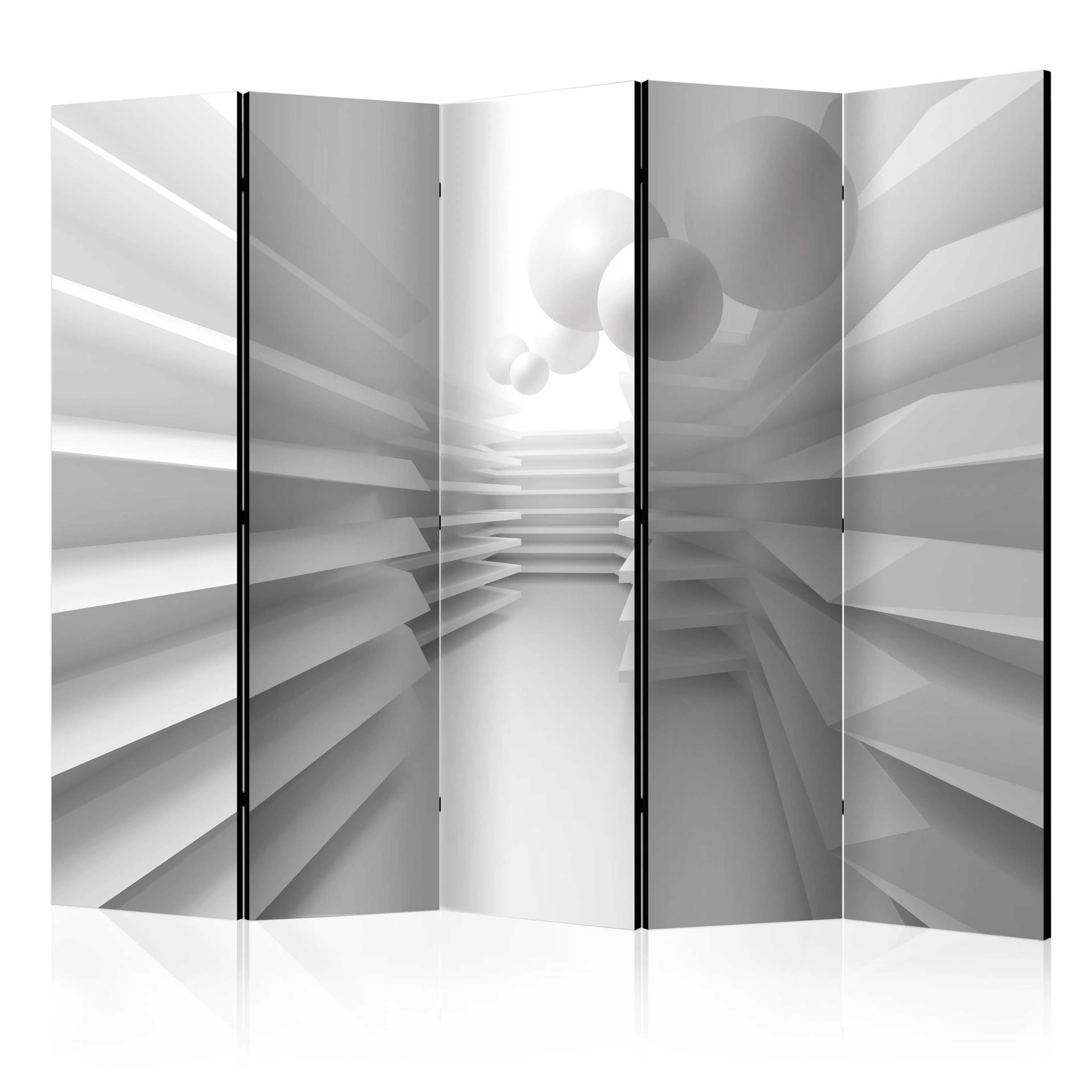 Rumsavdelare Skärmvägg Arkiio White Maze II 225x172 cm
