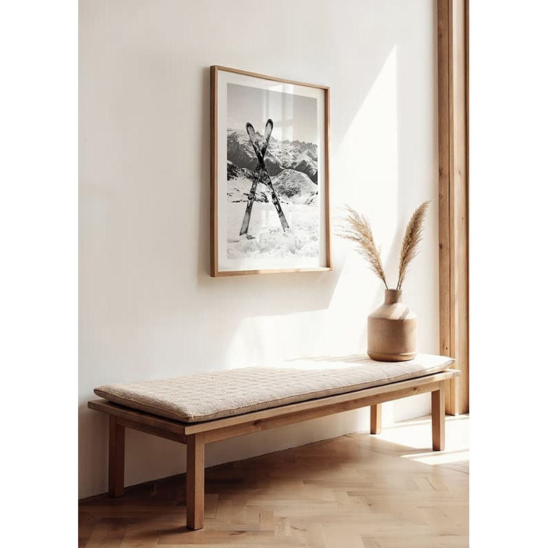 Poster Gallerix Crossed Skis