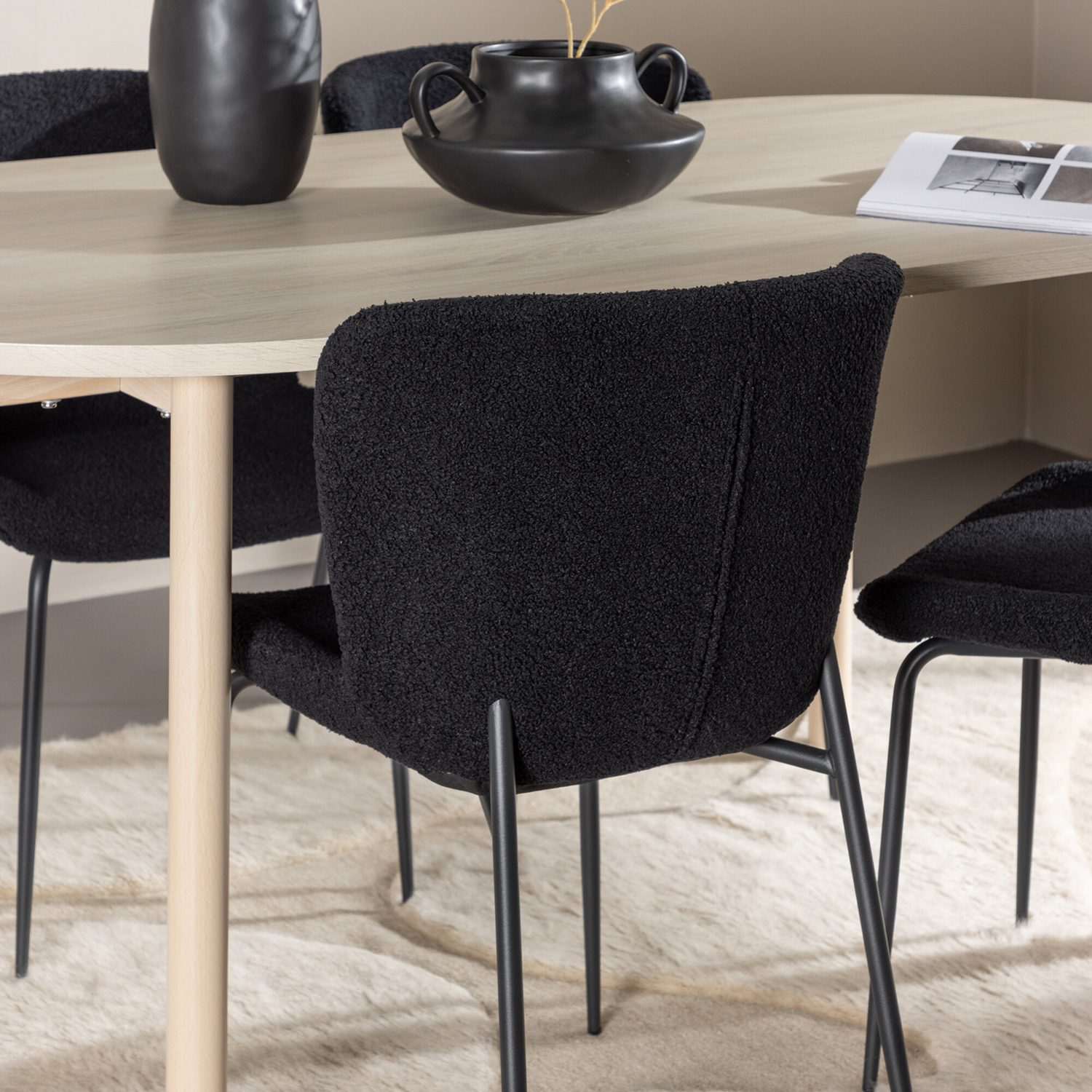 Matgrupp Venture Home Andy 180 med 4 st Modesto Stolar
