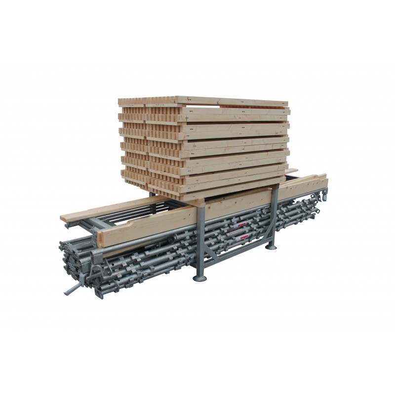 Ställning Komplett Unihak Bredd 9 m, Höjd 4/6 m 2 Bomslag