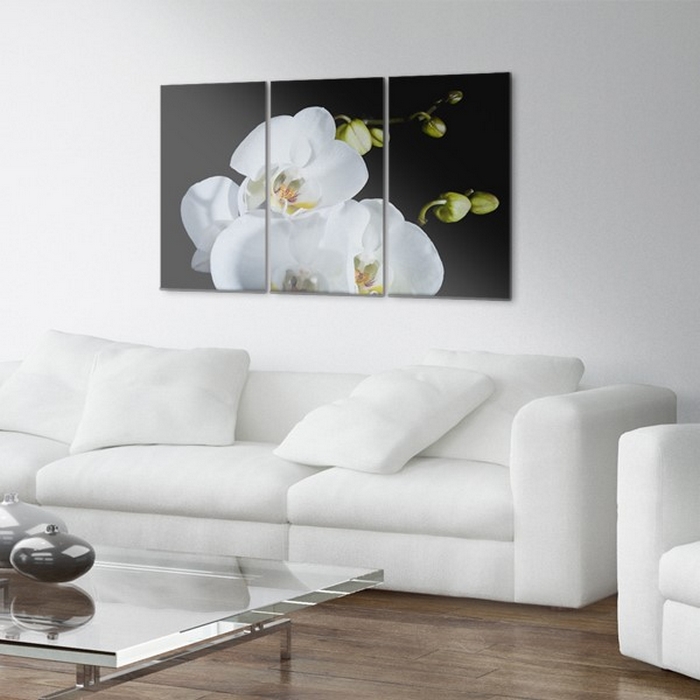 Tavla Arkiio Snöig Orkidé