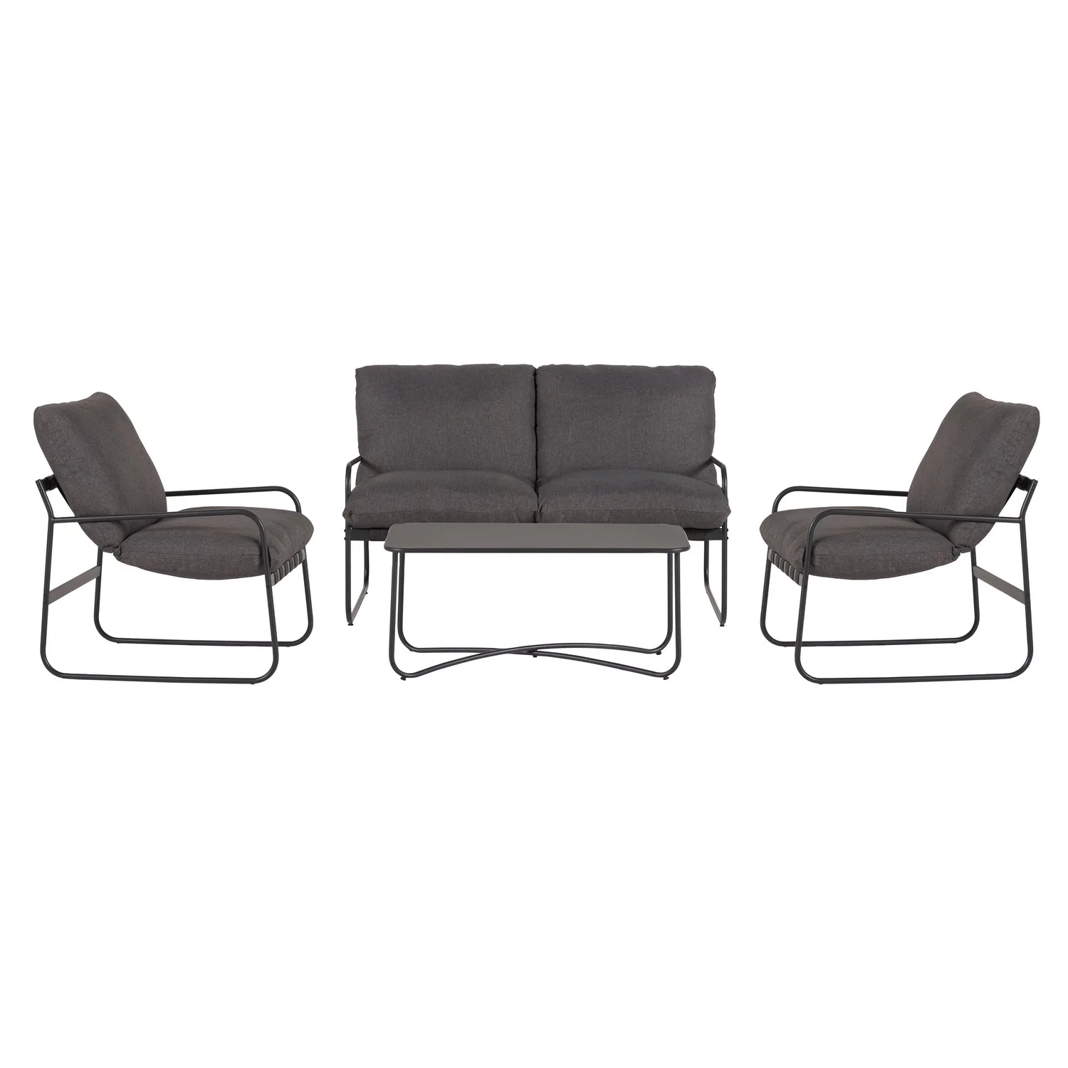 Loungegrupp ENVY DESIGN Theodor Trädgårdsgrupp i Aluminium med Dynor