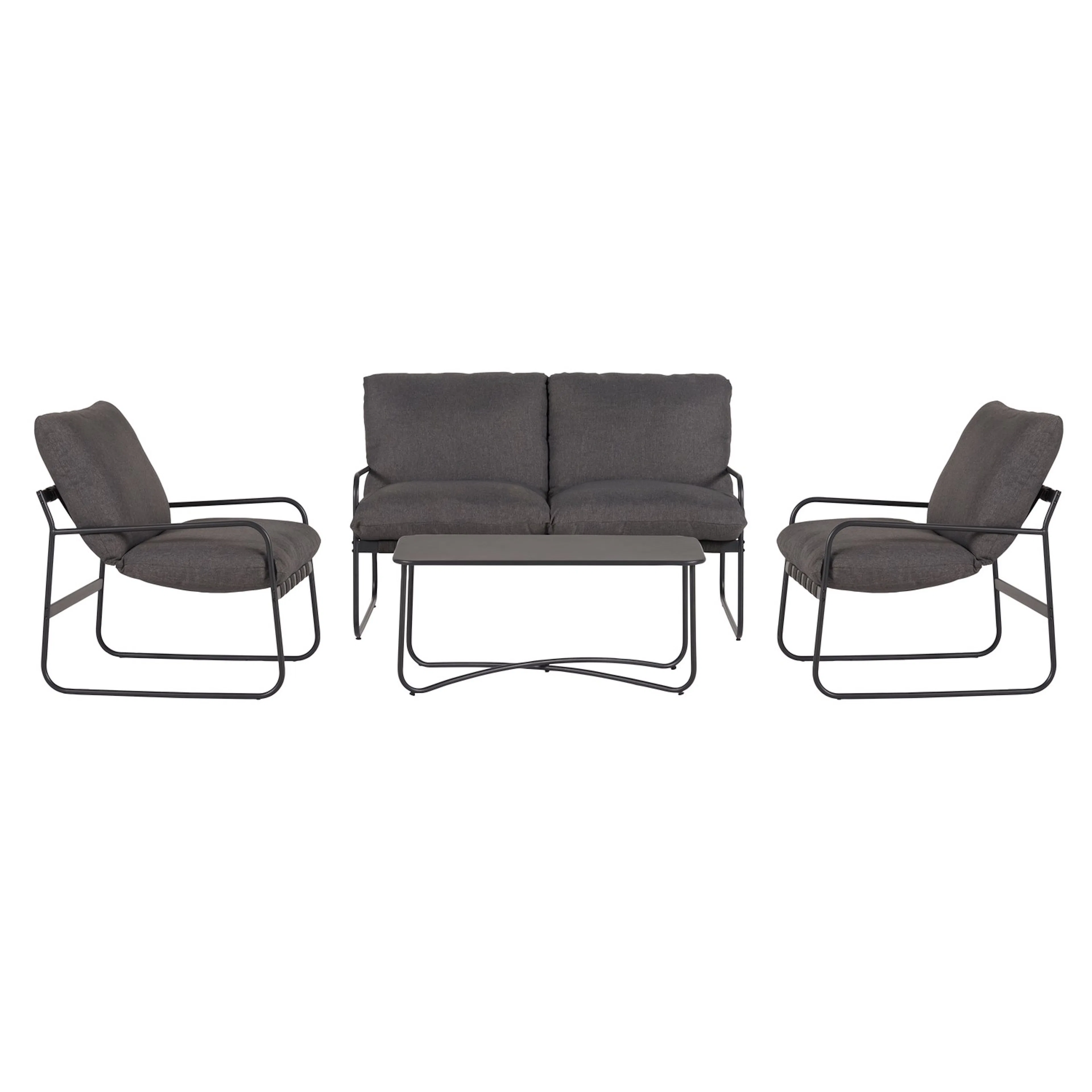 Loungegrupp ENVY DESIGN Theodor Trädgårdsgrupp i Aluminium med Dynor