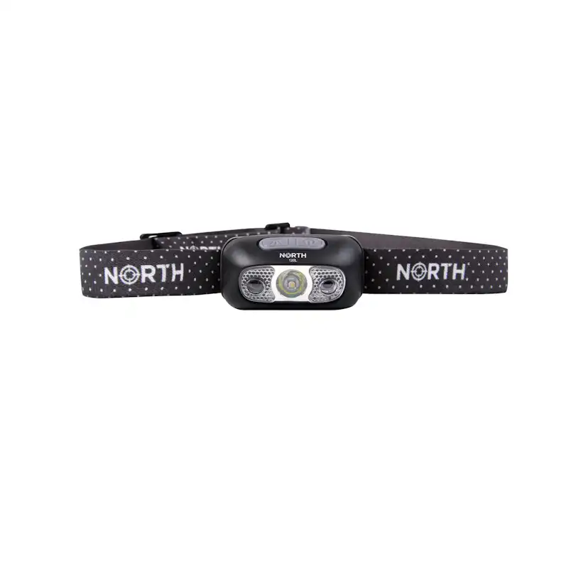 Pannlampa North 120 Lumen Svart Ca 65M Sensorkontroll