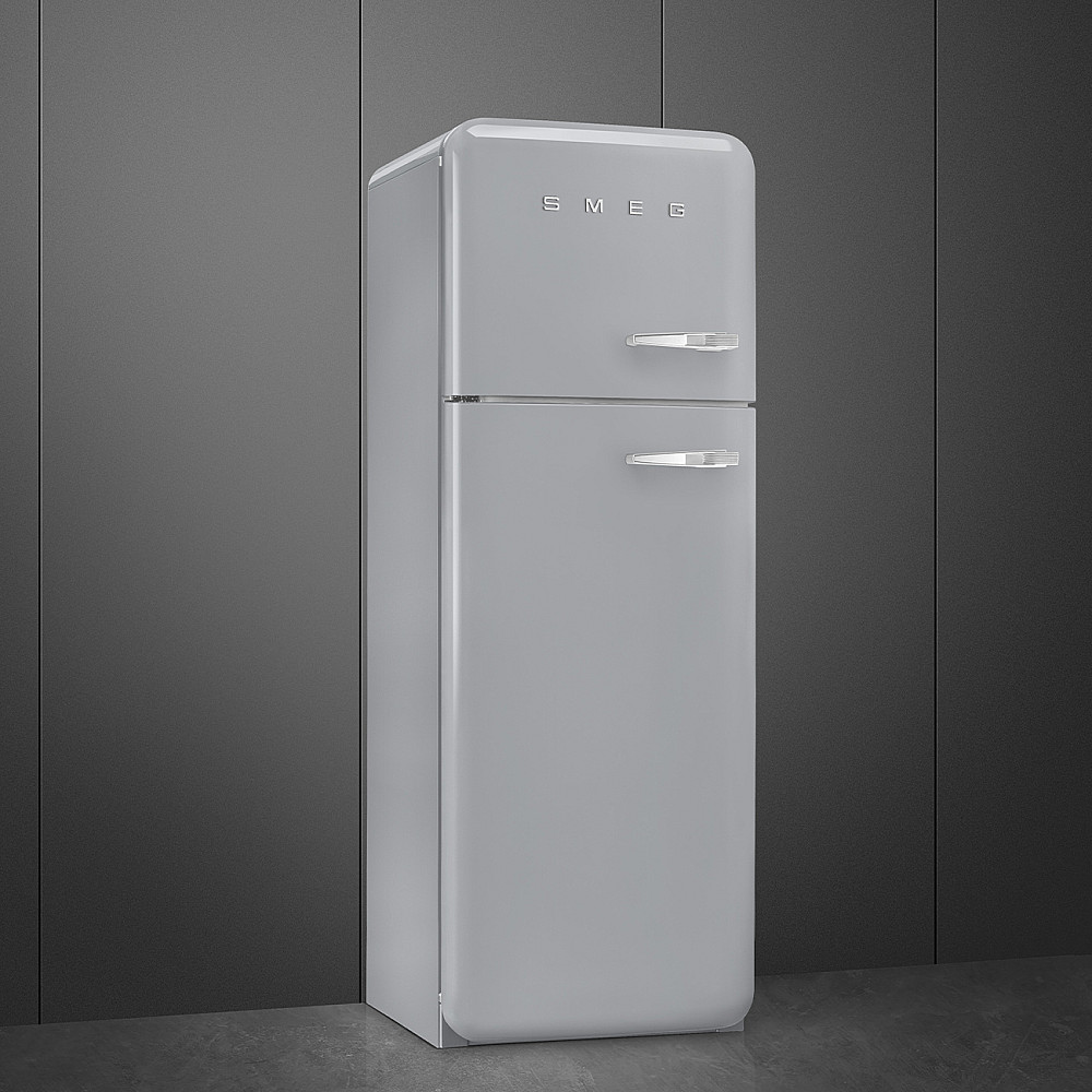 Kombinerad Kyl/frys Smeg FAB30/2025 Vänsterhängd Grå i 50´s Style