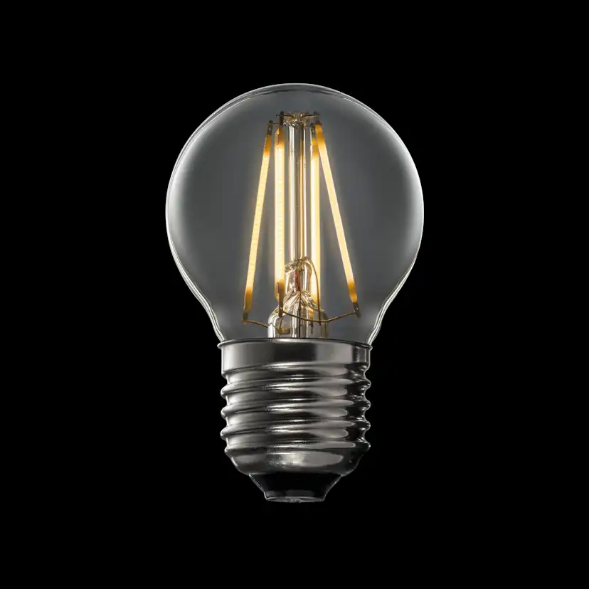 Glödlampa Gnosjö Konstsmide LED E27 45 mm Klot 4W 2200K 230V