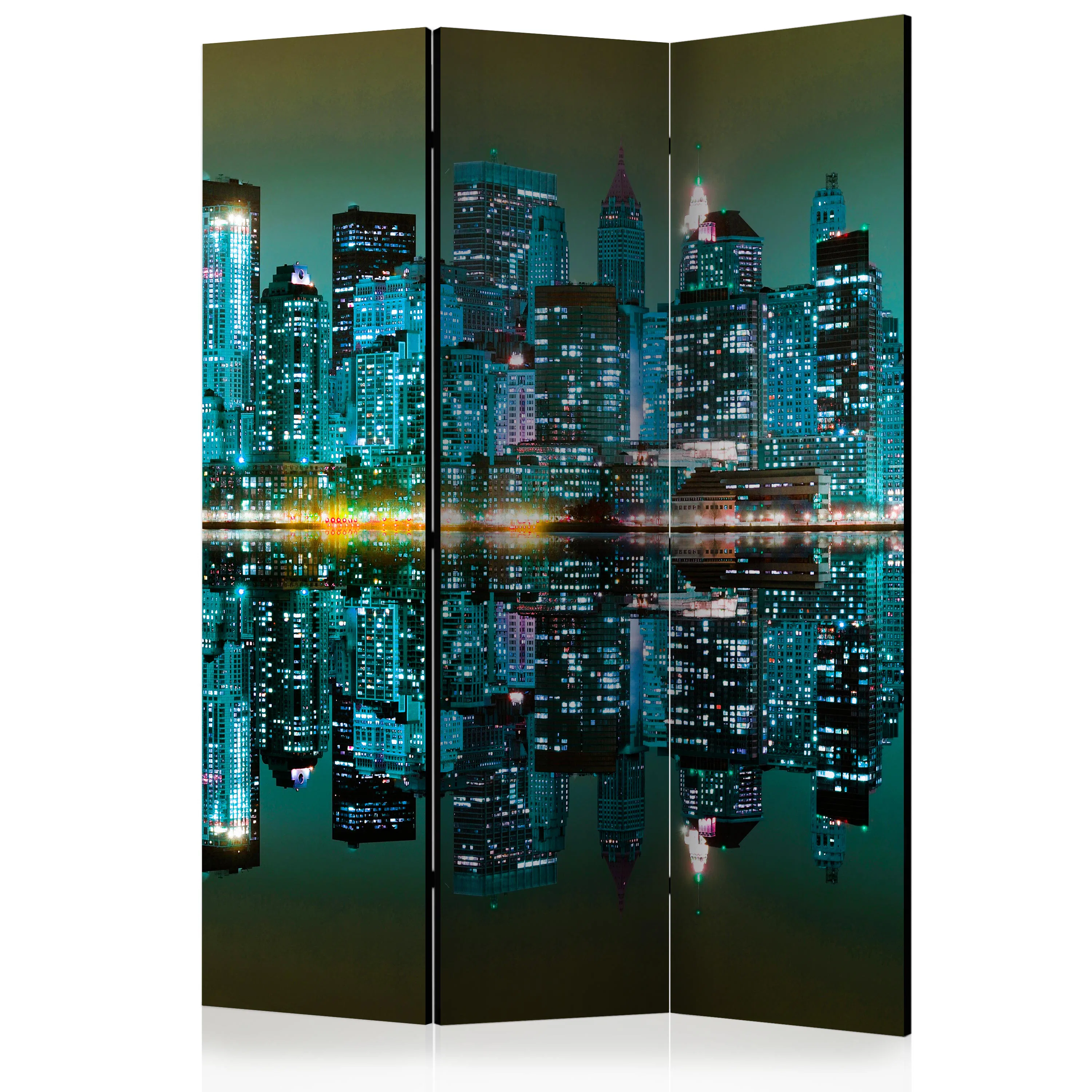 Rumsavdelare Skärmvägg Arkiio Gold Reflections NYC 135x172 cm