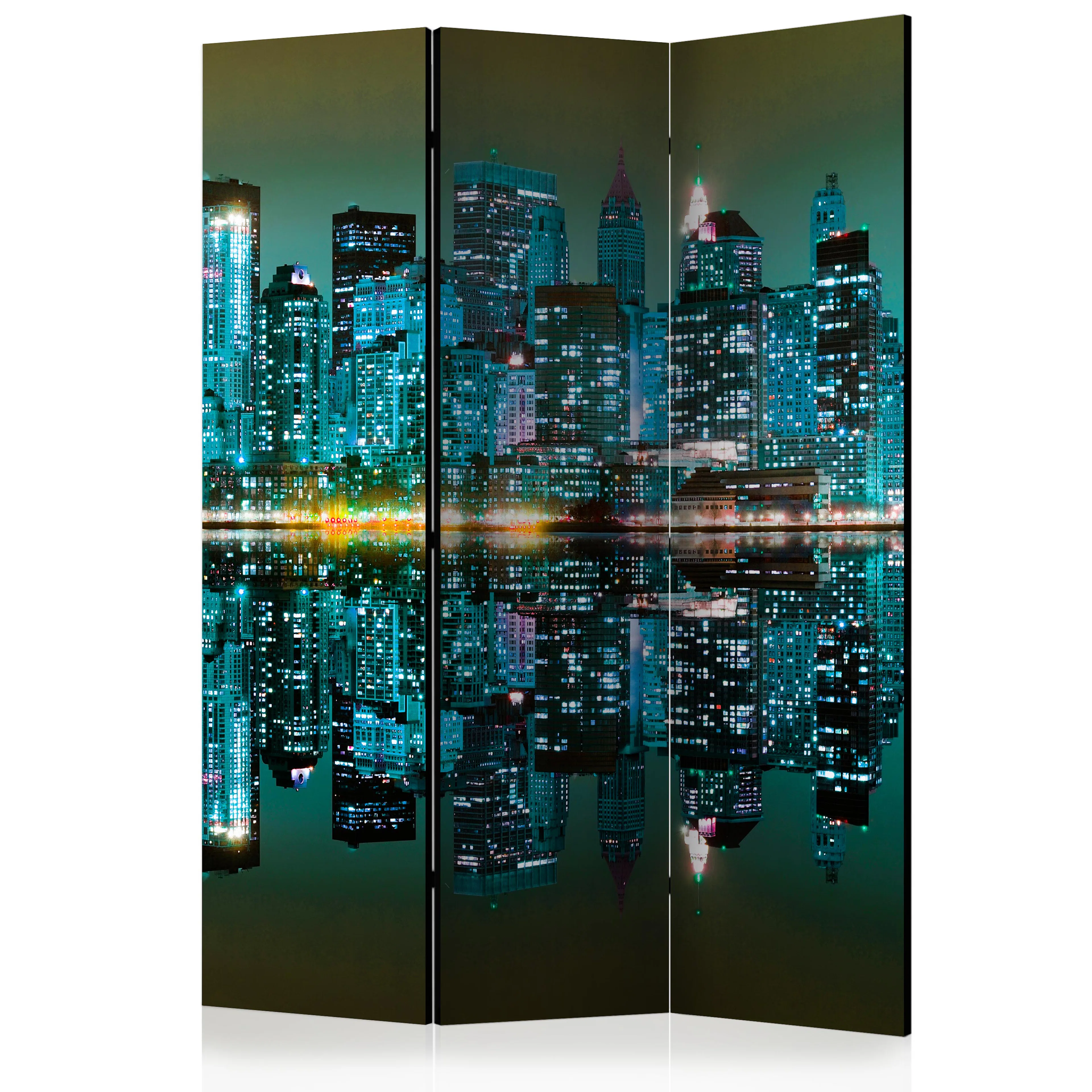 Rumsavdelare Skärmvägg Arkiio Gold Reflections NYC 135x172 cm