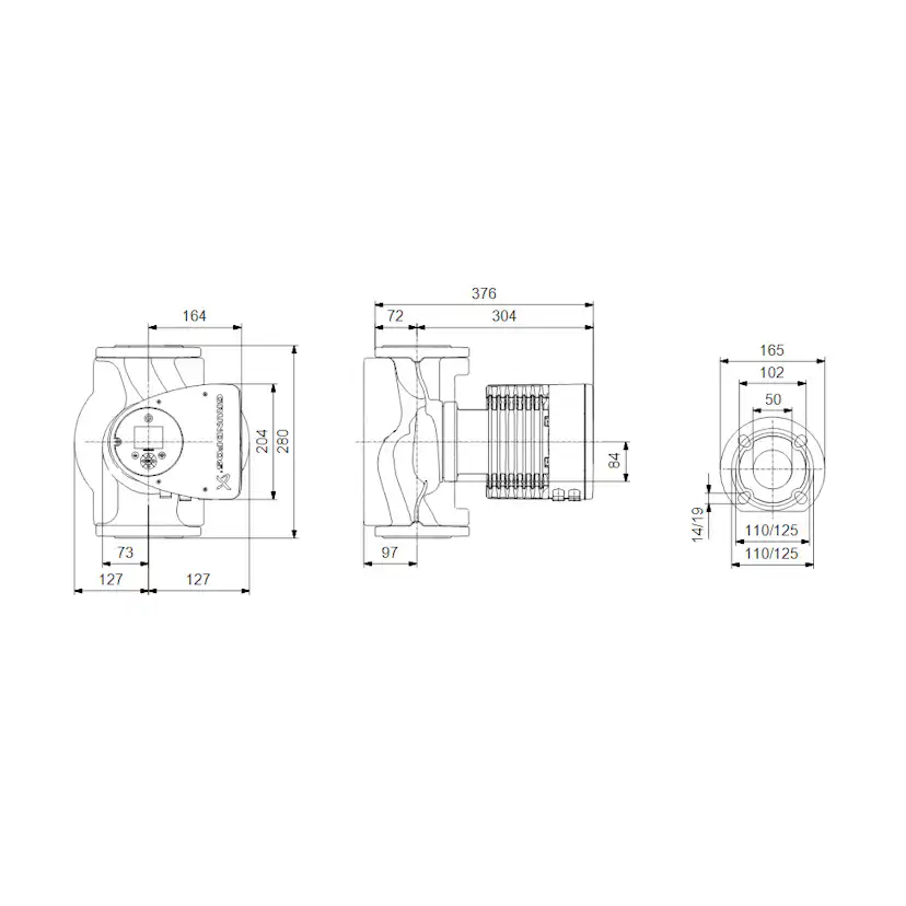Cirkulationspump Grundfos Magna3 F