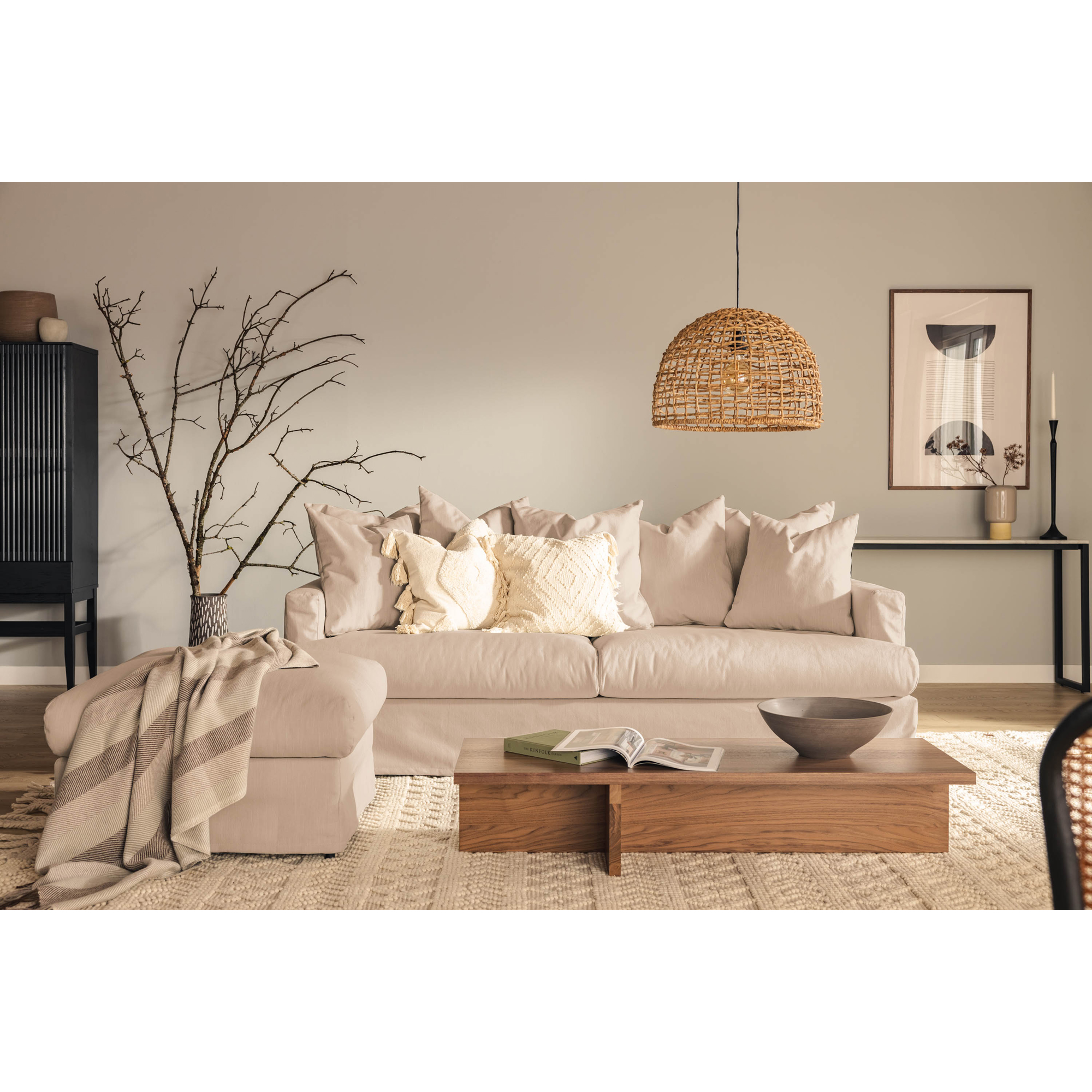 4-sitssoffa Scandi Days Menard 224 cm