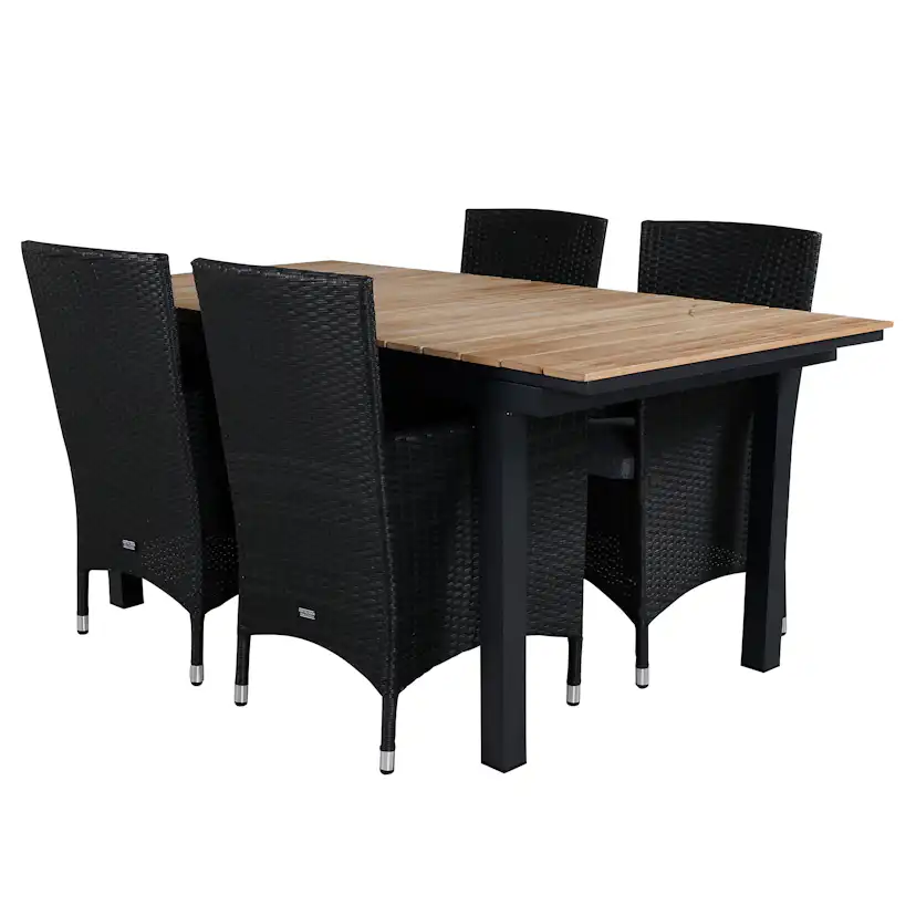 Matgrupp Venture Home Meya 160/240 med 4 Milwa Stolar