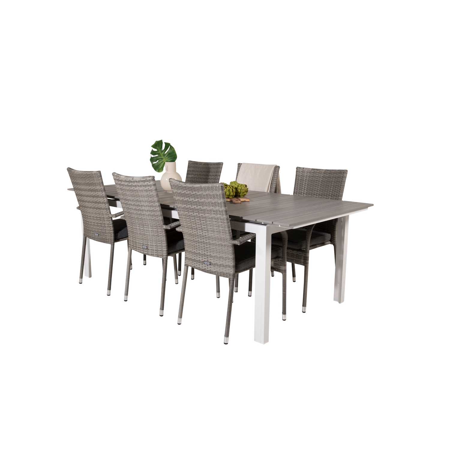 Matgrupp Venture Home Lova 224/324 med 6 Asta Stolar