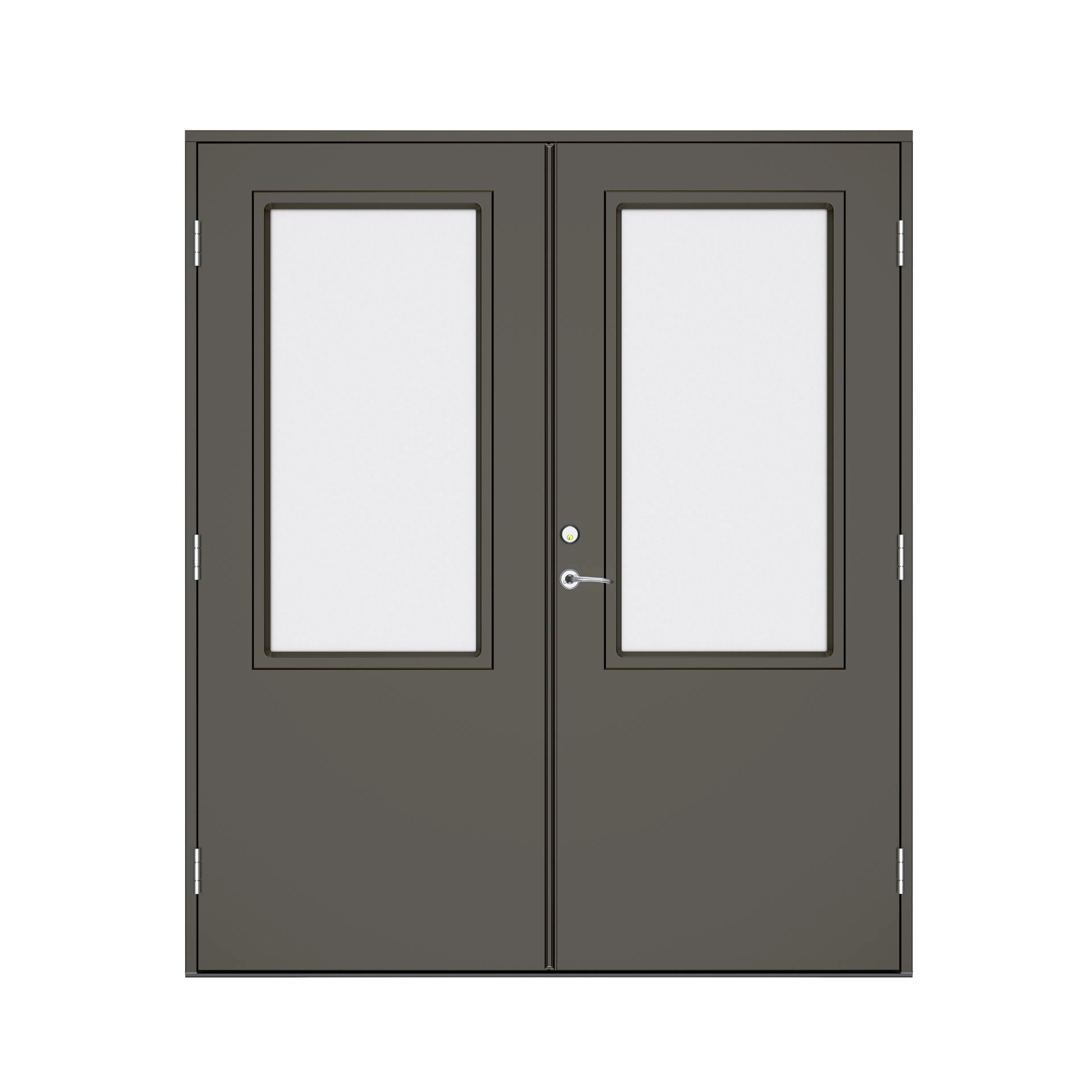 Parytterdörr Swedoor Advance-Line Vision Alba BxH: 180x210 cm NCS-S-7000-N