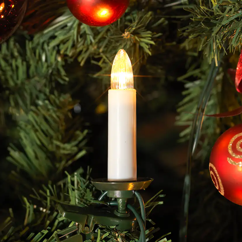 Julgransljusslinga Gnosjö Konstsmide Basic 16 ljus LED Inomhus