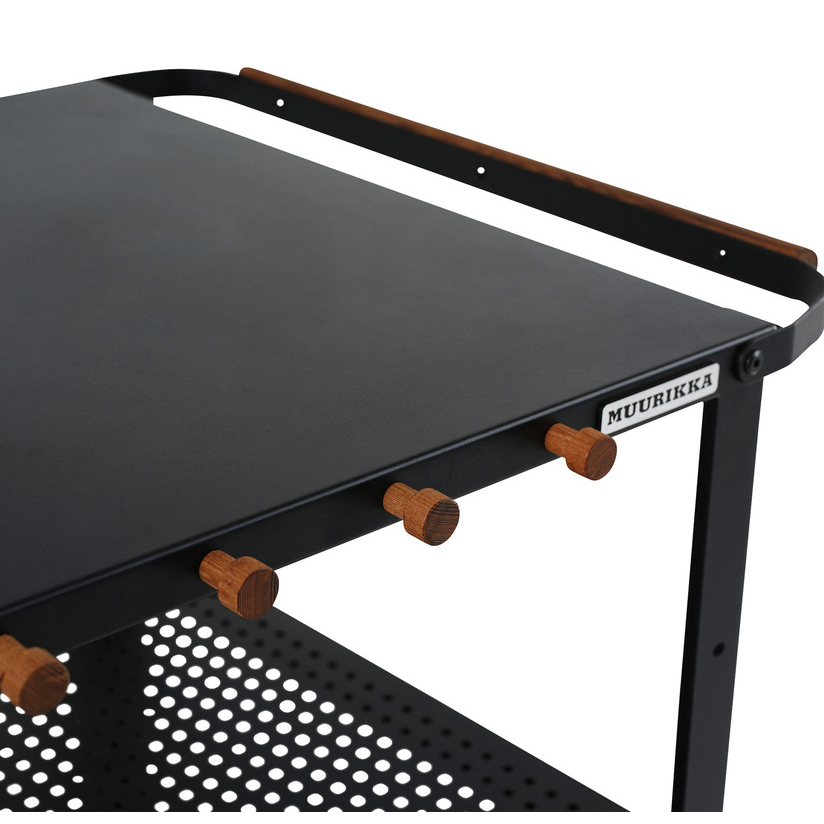 Grillvagn Muurikka Black