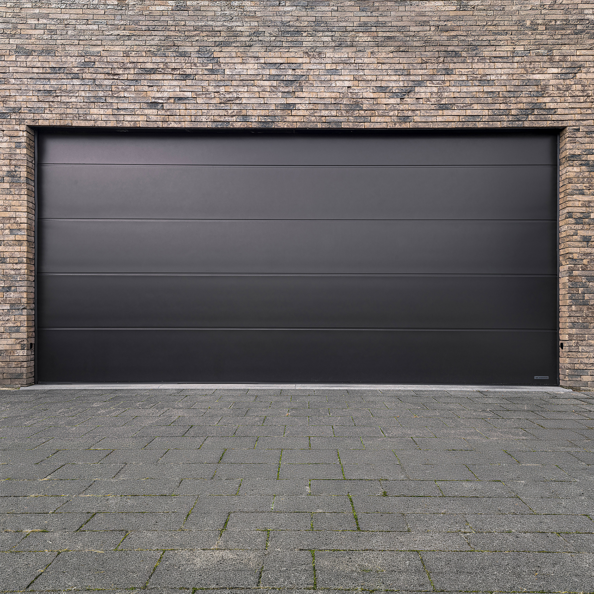 Garageport Nordic Home 300 x 200 cm Svart