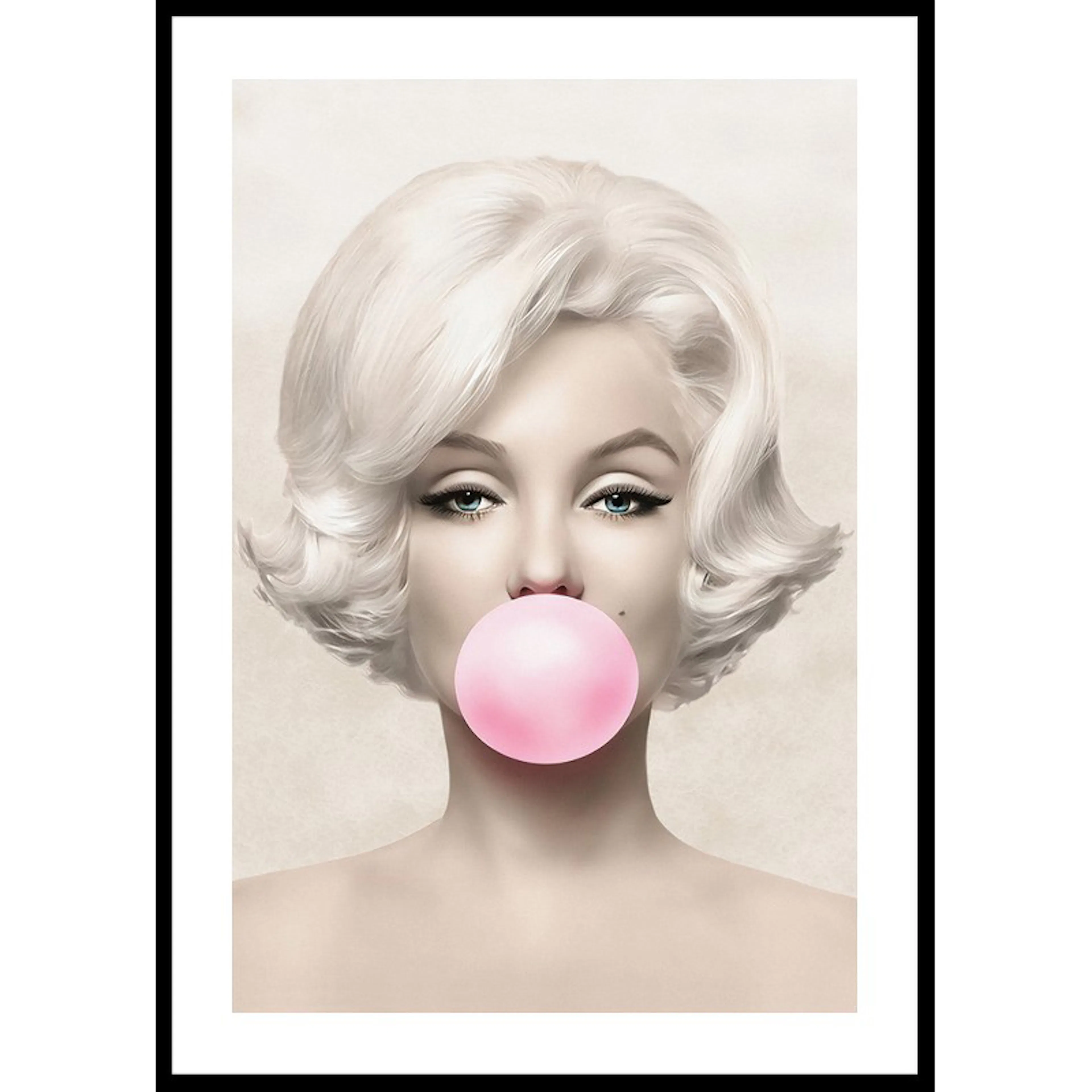 Marilyn Monroe Pink Bubblegum 70x100 70x100 cm