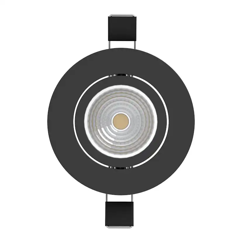Infälld Lampa Eglo Saliceto 3 st Ø88 mm 2700K Svart