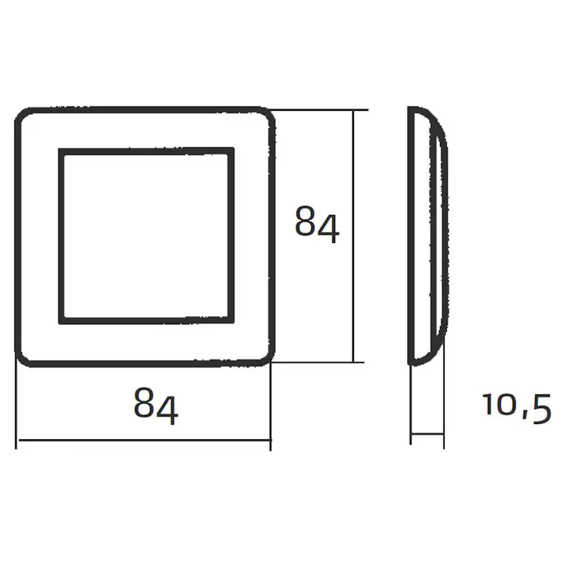 1-facksram RS16 Renvit Renvit, 1-fack