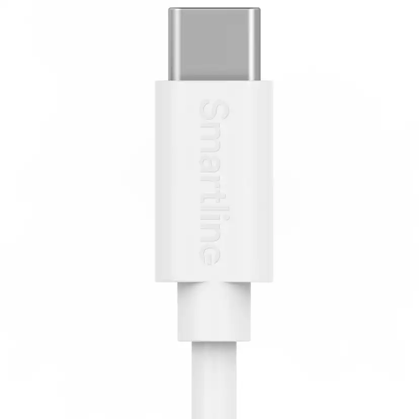 Laddningskabel Smartline Lightning USB-C Vit 1 m