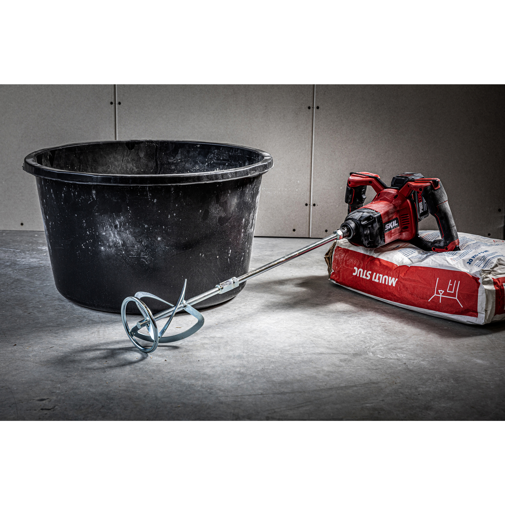 Blandare SKIL 3171 CA – Batteridriven med Kolborstfri Motor