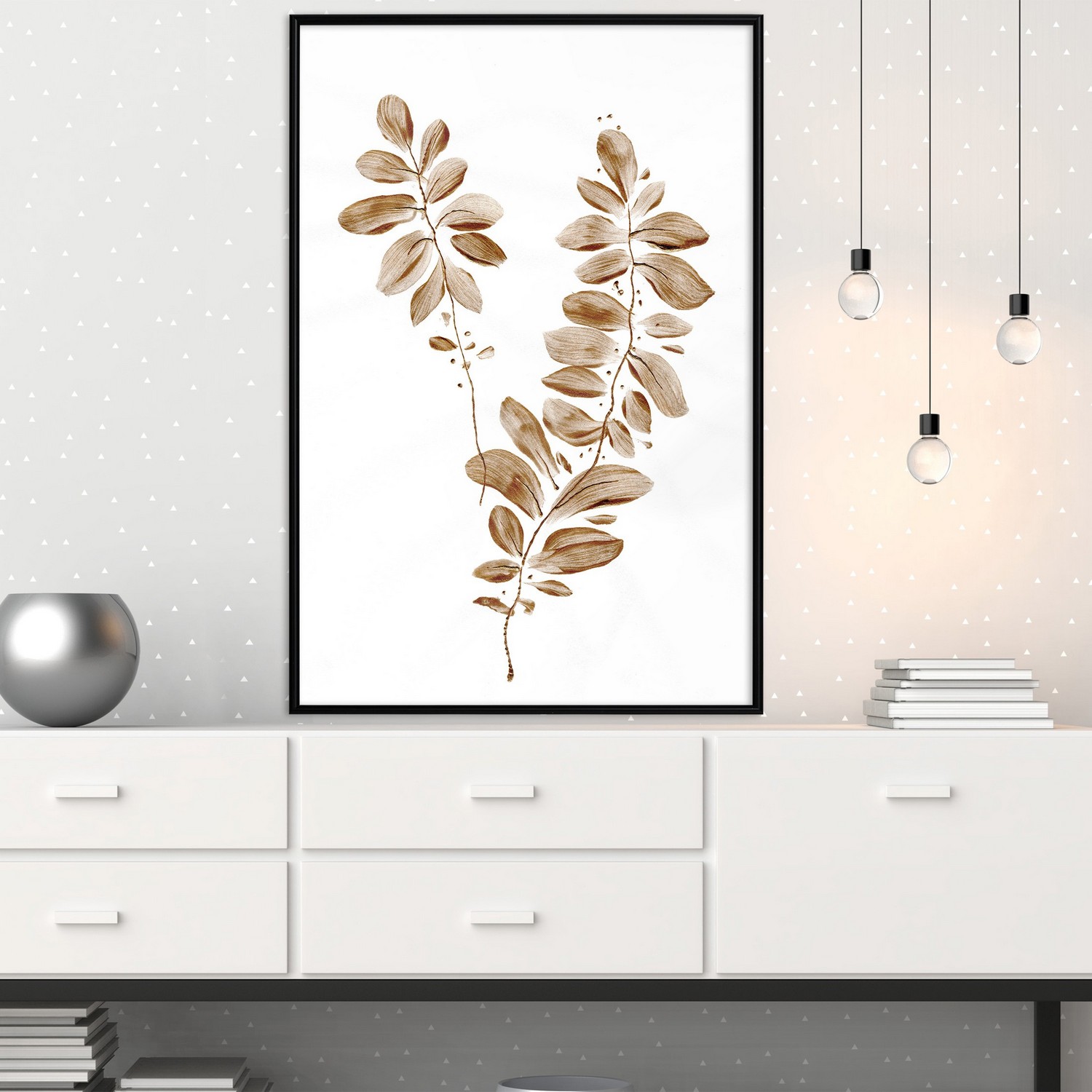Poster Artgeist Affisch August Leaves