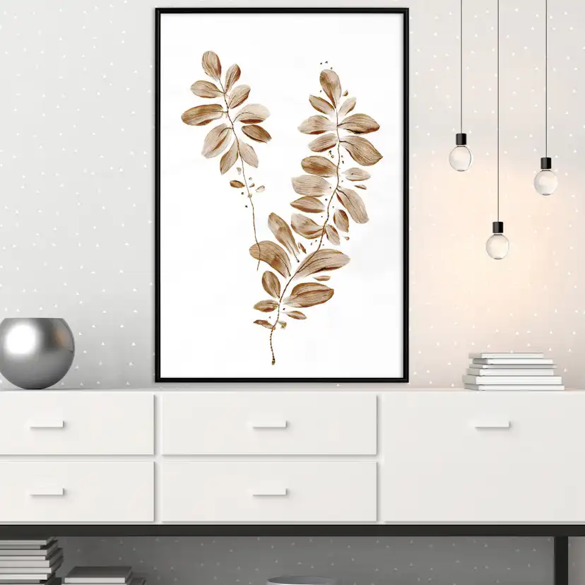 Poster Artgeist Affisch August Leaves