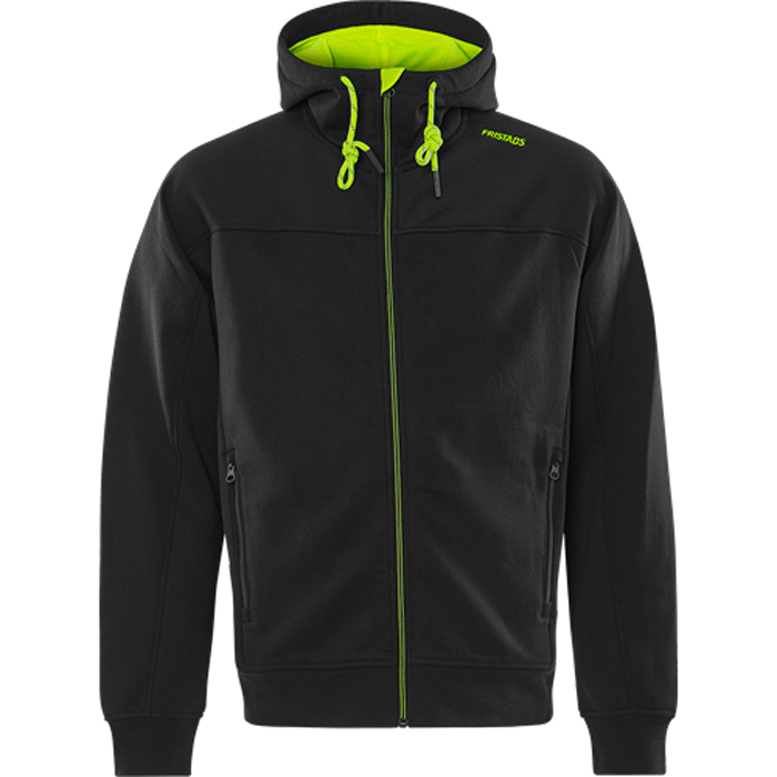 Sweatshirt-jacka Fristads med huva 7550 GSM