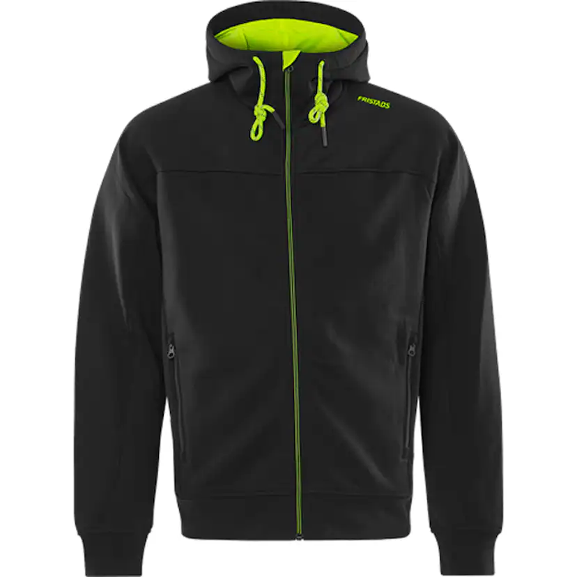 Sweatshirt-jacka Fristads med huva 7550 GSM