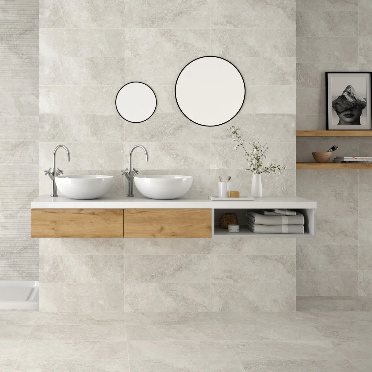 Klinker Tenfors Rockstone Marmor Pearl Matt 60x60