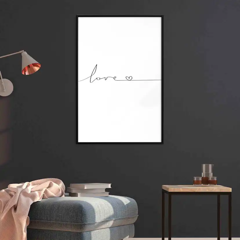 Poster Artgeist Affisch Love Everywhere