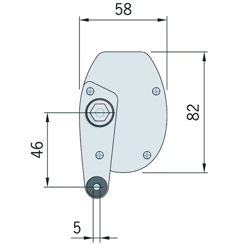 Torkarmotor Roca W05 24v
